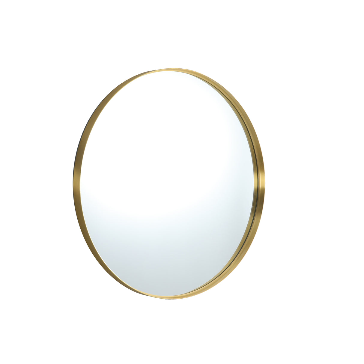 Oliva Round Yellow Gold Frame Mirror KR800F-BG — detail 4