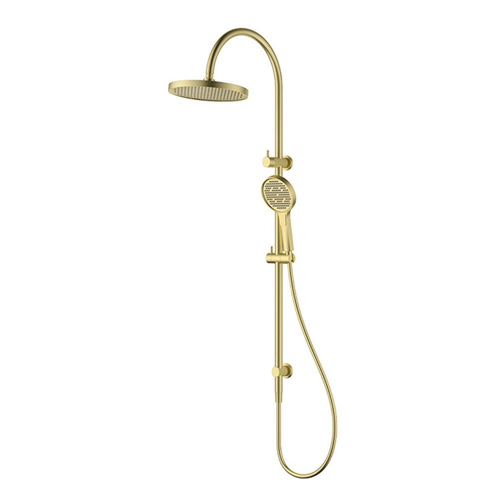 Linie Round Multi-Function Shower Set Brushed Gold 250 mm Brushed Gold