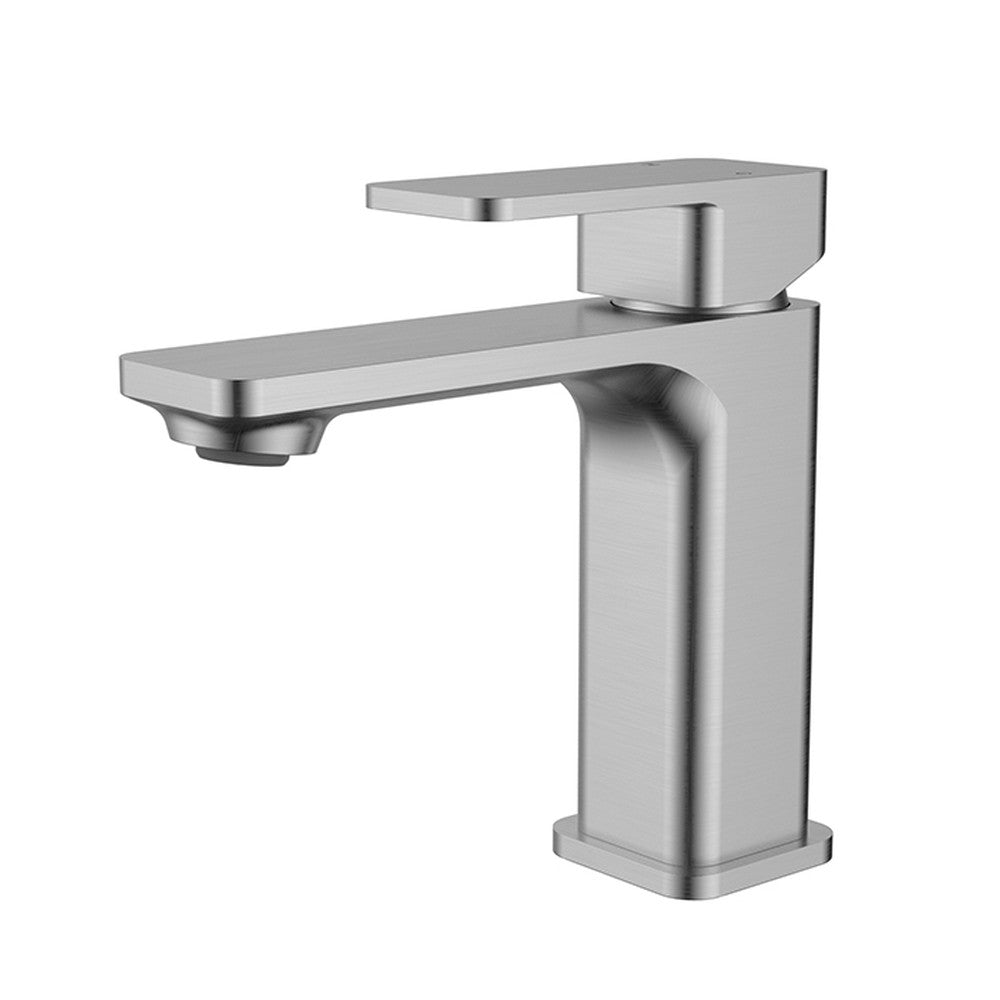 Nova Ii Basin Mixer Brushed Nickel Lead Free Brushed Nickel