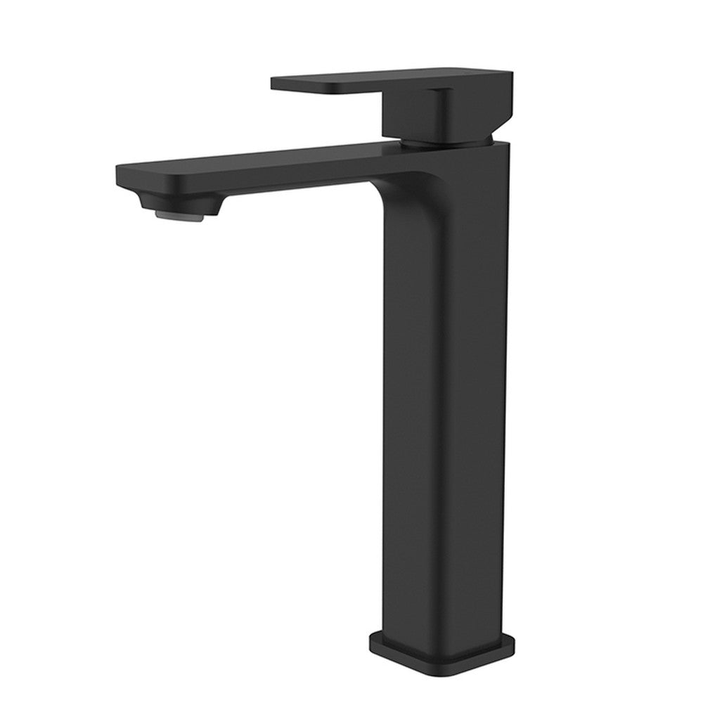 Nova Ii Highrise Basin Mixer Matt Black Lead Free Matt Black