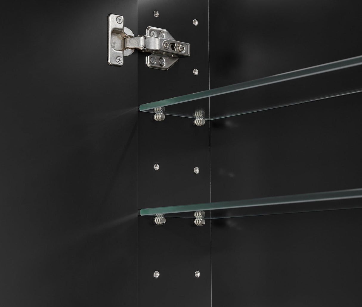 Lumero LED PVC Mirror Shaving Cabinet 600x900x155mm LARSV6090MW-LED/LARSV6090MB-LED — detail 9