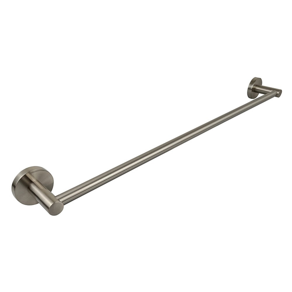 Otus Towel Rail Single Brushed Nickel 600mm Brushed Nickel