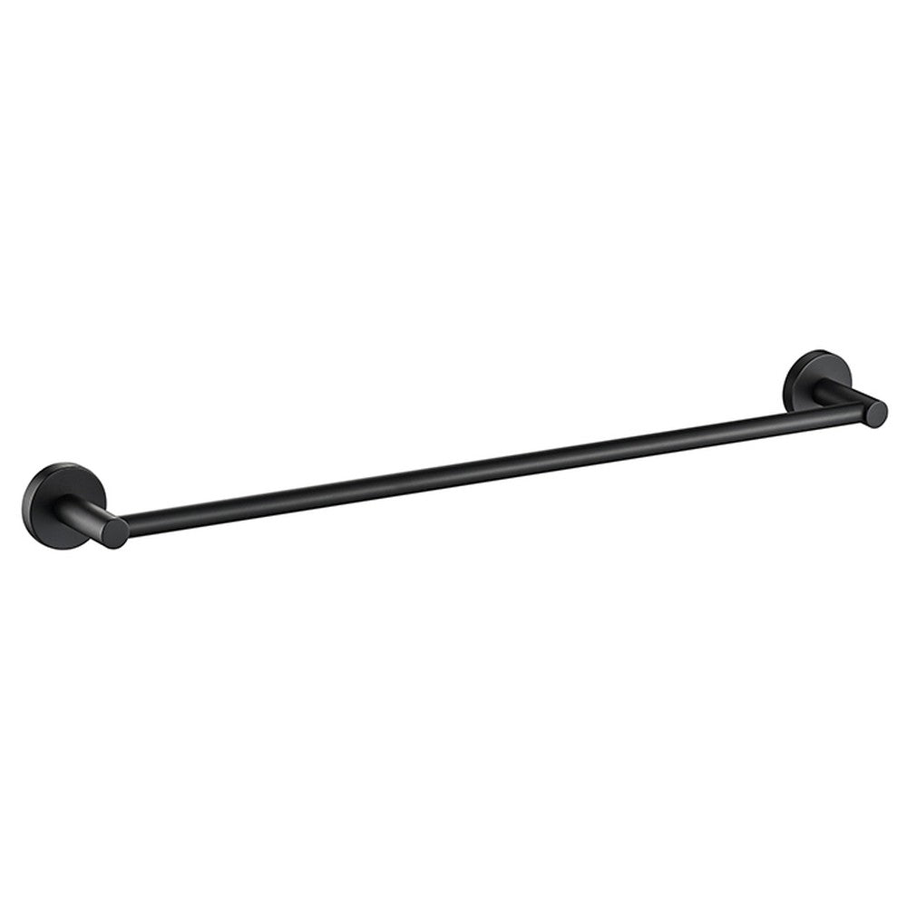 Otus Towel Rail Single Matt Black 750mm Matt Black