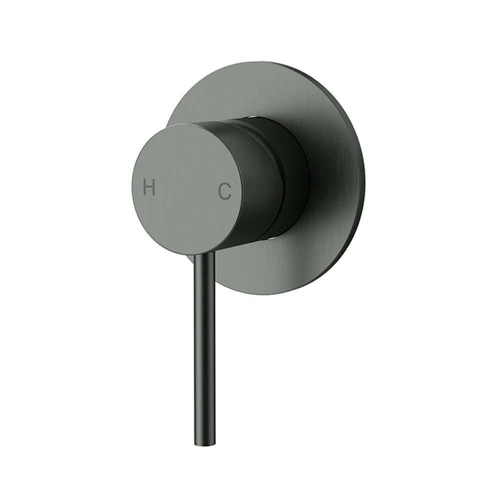 Otus Slimline SS304 Wall Mixer Trim Kit Gunmetal Gun Metal
