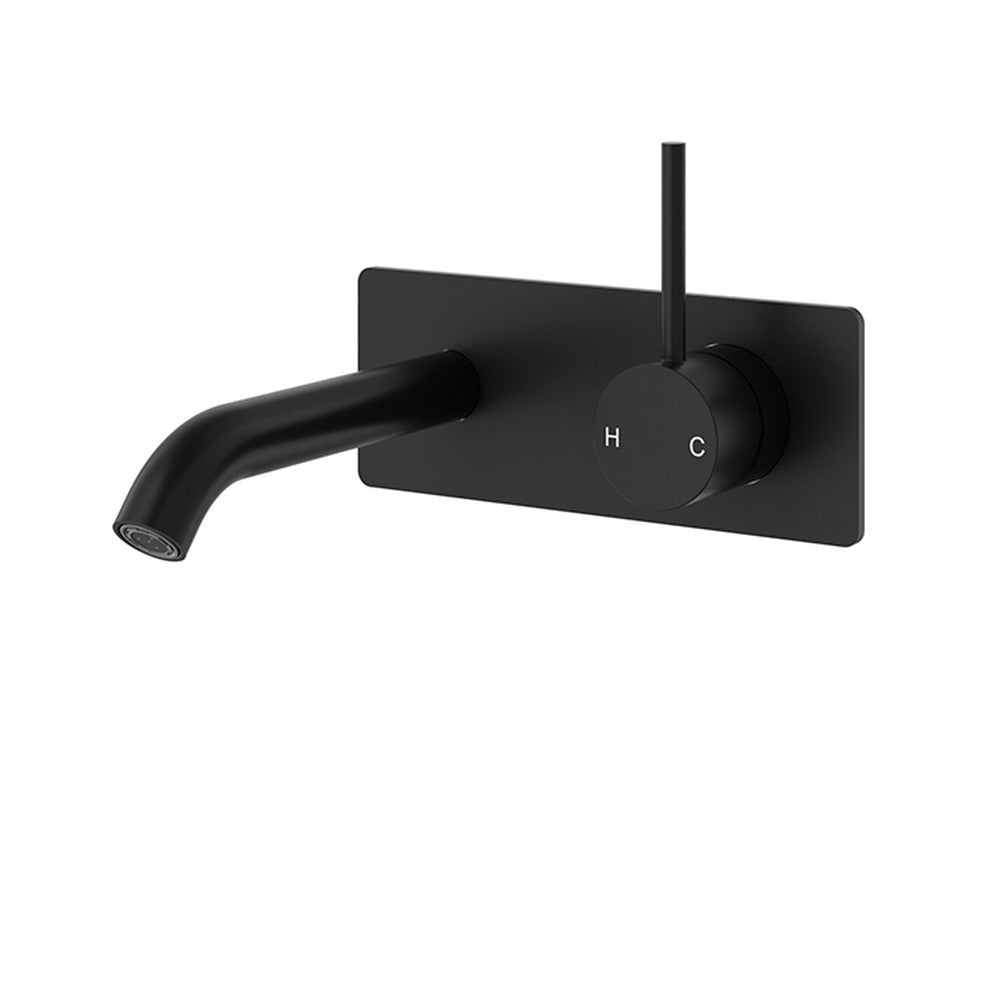 Otus Slimline SS304 Wall Basin Mixer Trim Kit Chrome Chrome