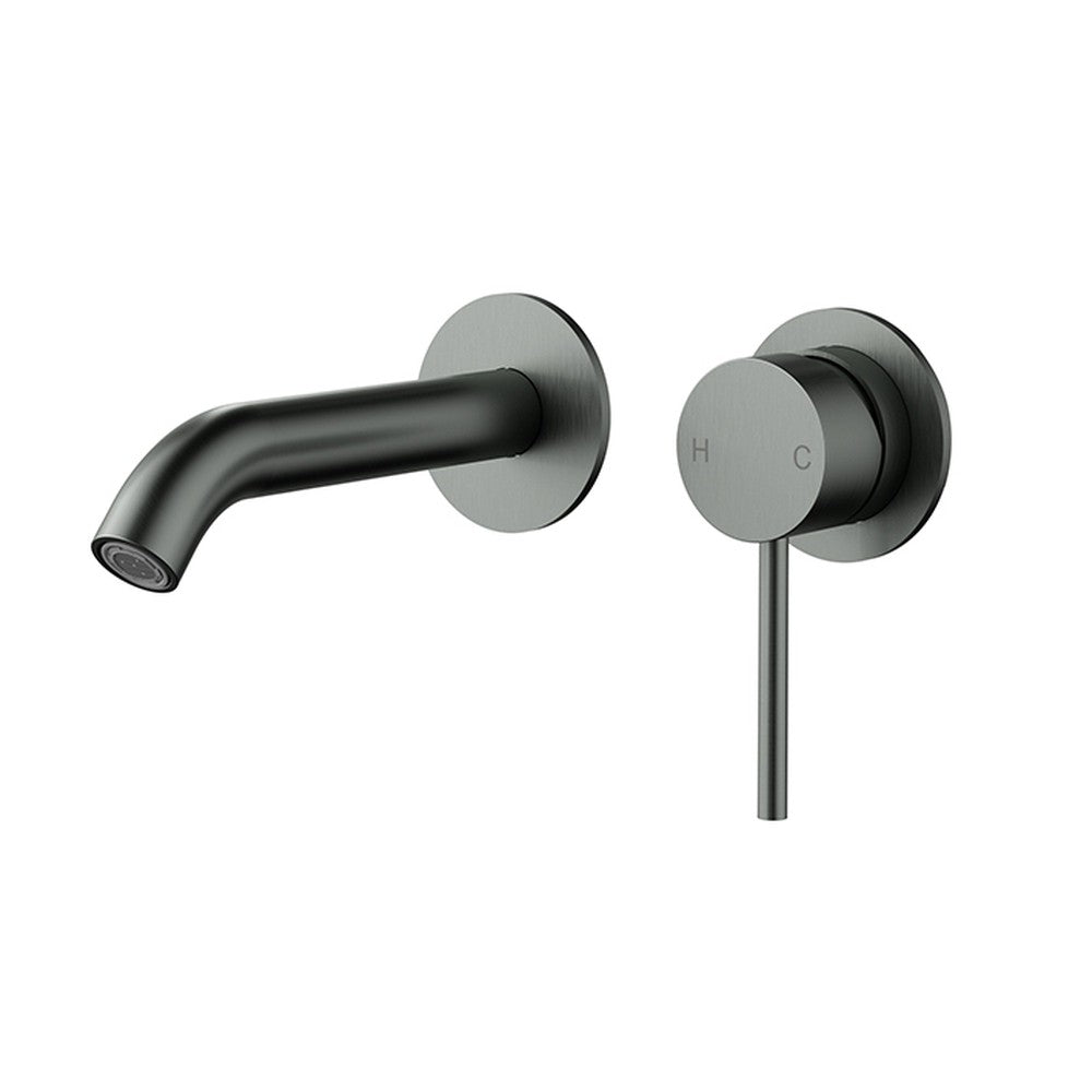 Otus Slimline SS304 Wall Basin Mixer Trim Kit Chrome Chrome