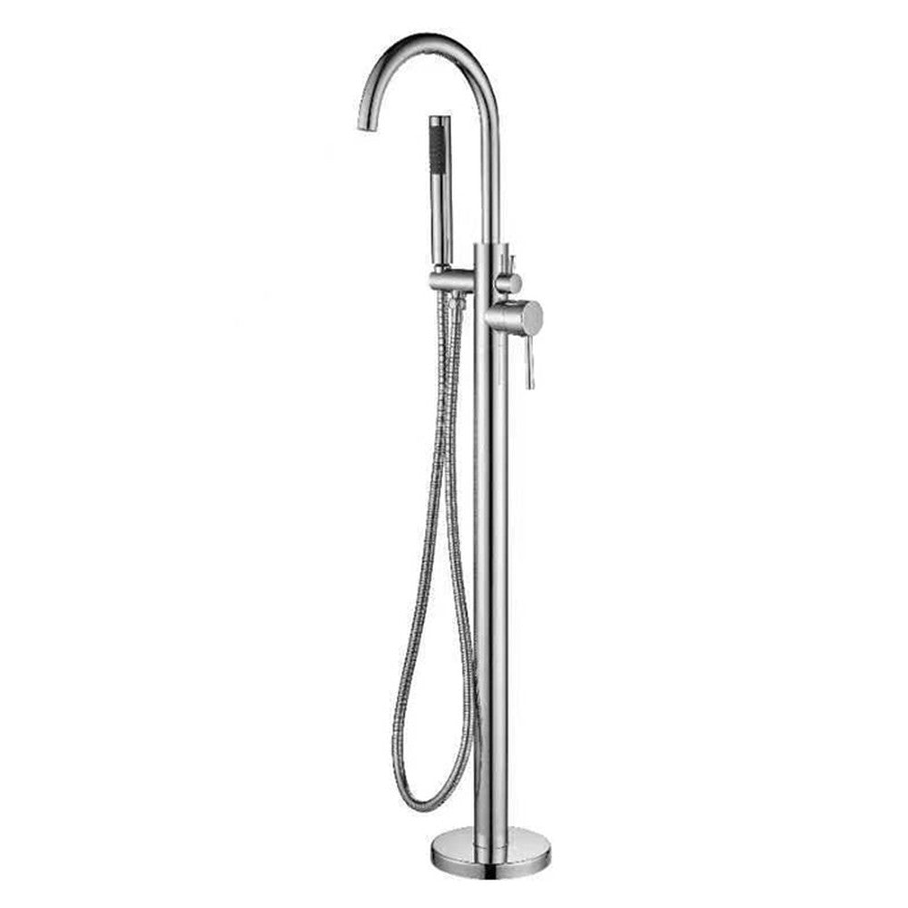Otus Mixer Freestanding Bath Chrome Chrome