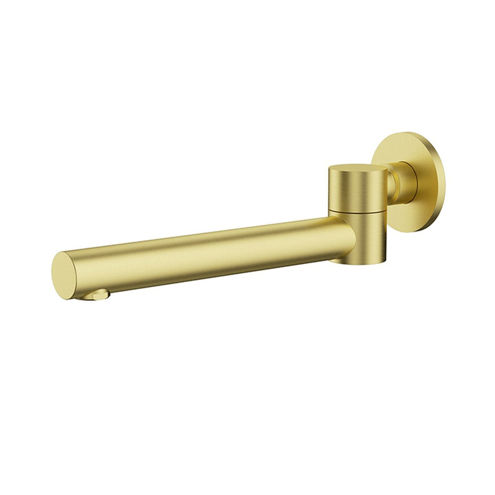 Otus Swivel Bath Spout Brushed Gold Lead Free Brushed Gold