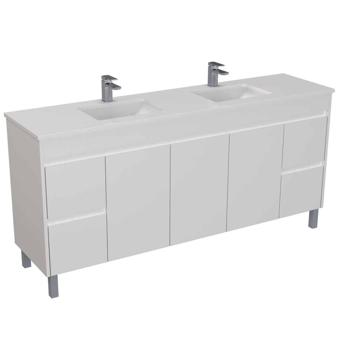 Polar Free-Standing PVC Vanity P184LG