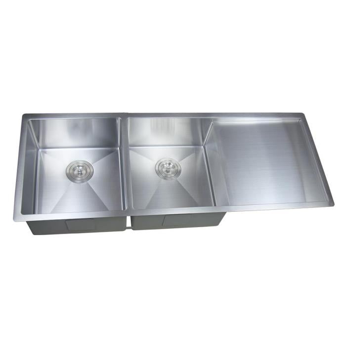 304 Double Stainless Steel Sink(PKS-1160DR)1160*450*220mm