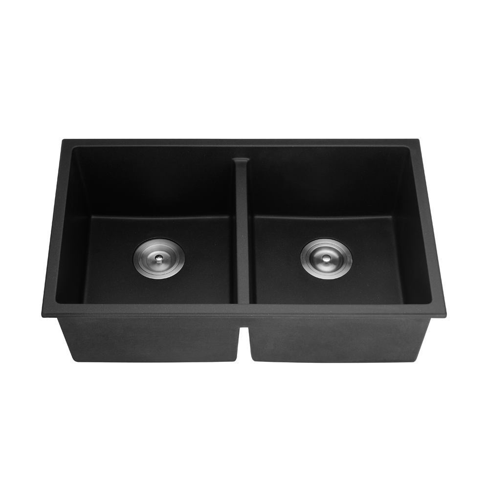 Quartz Undermount Kitchen Sink 813*457.241mm (QZ8145D) — detail 2