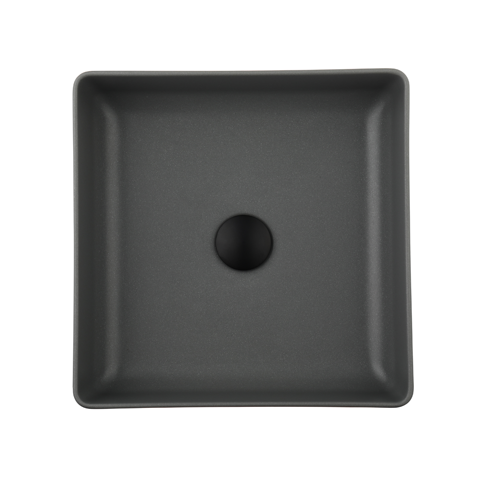 Quartz QZ3838 Above Counter Basin Pop up Waste Included(Square: 380*380*128mm) — detail 4