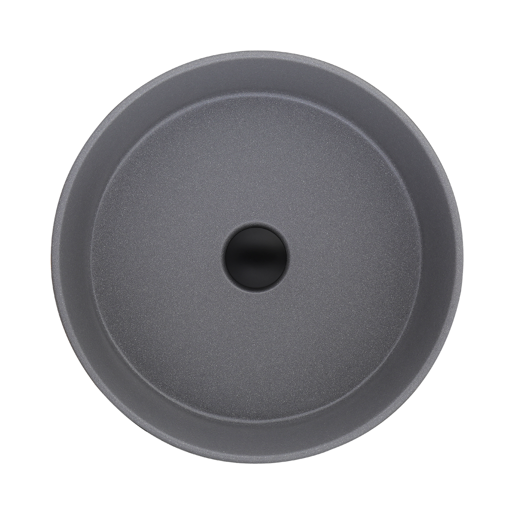 Quartz QZ4141 Above Counter Basin Pop-Up Waste Included(Round: 410*410*130mm) — detail 5