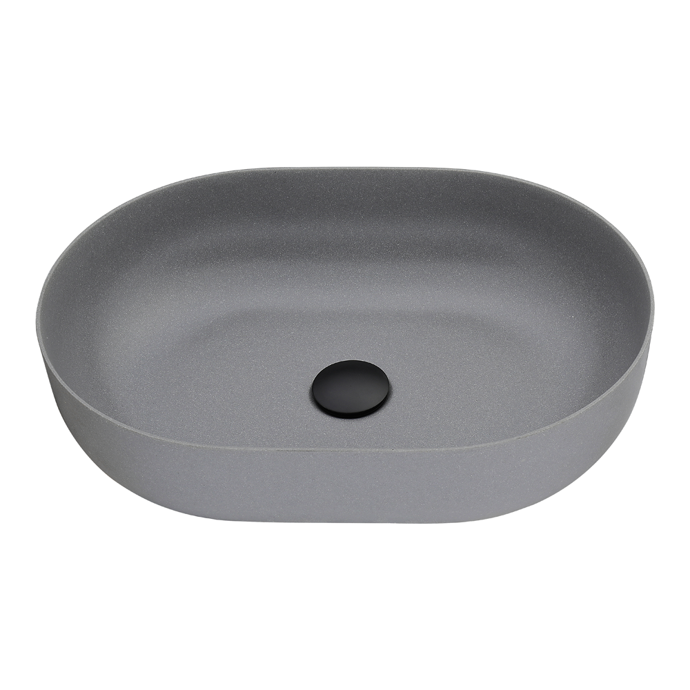 Quartz QZ50836 Above Counter Basin Pop-Up Waste Included(Oval: 508*361*140mm) — detail 2