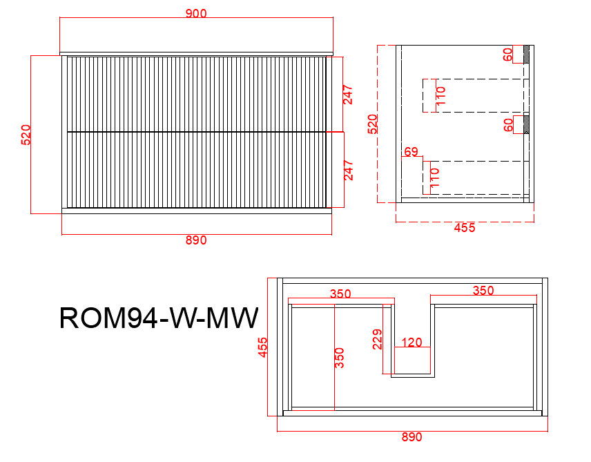 Rome ROM94W-MW — detail 4