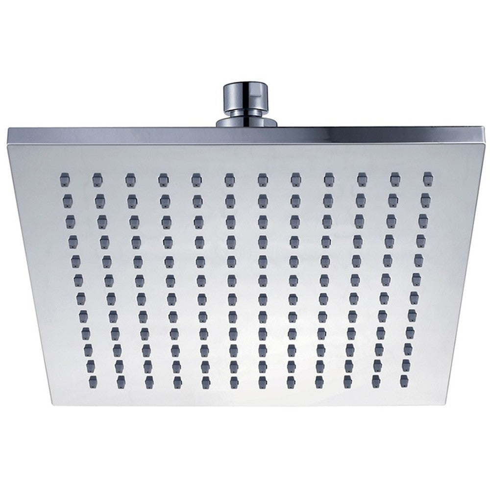 Rosa Shower Head Square Chrome 200mm Chrome