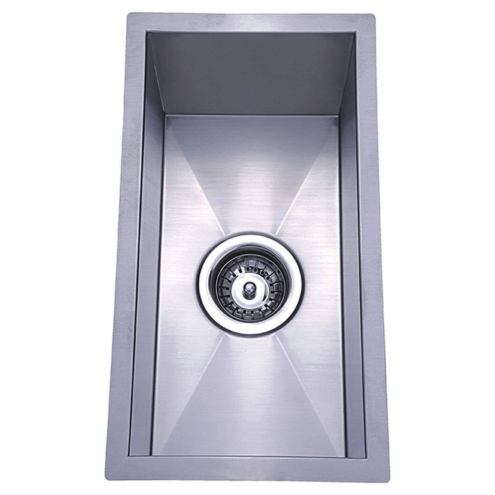 Rosa Single Bowl Above / Undermount Sink 200mm Chrome