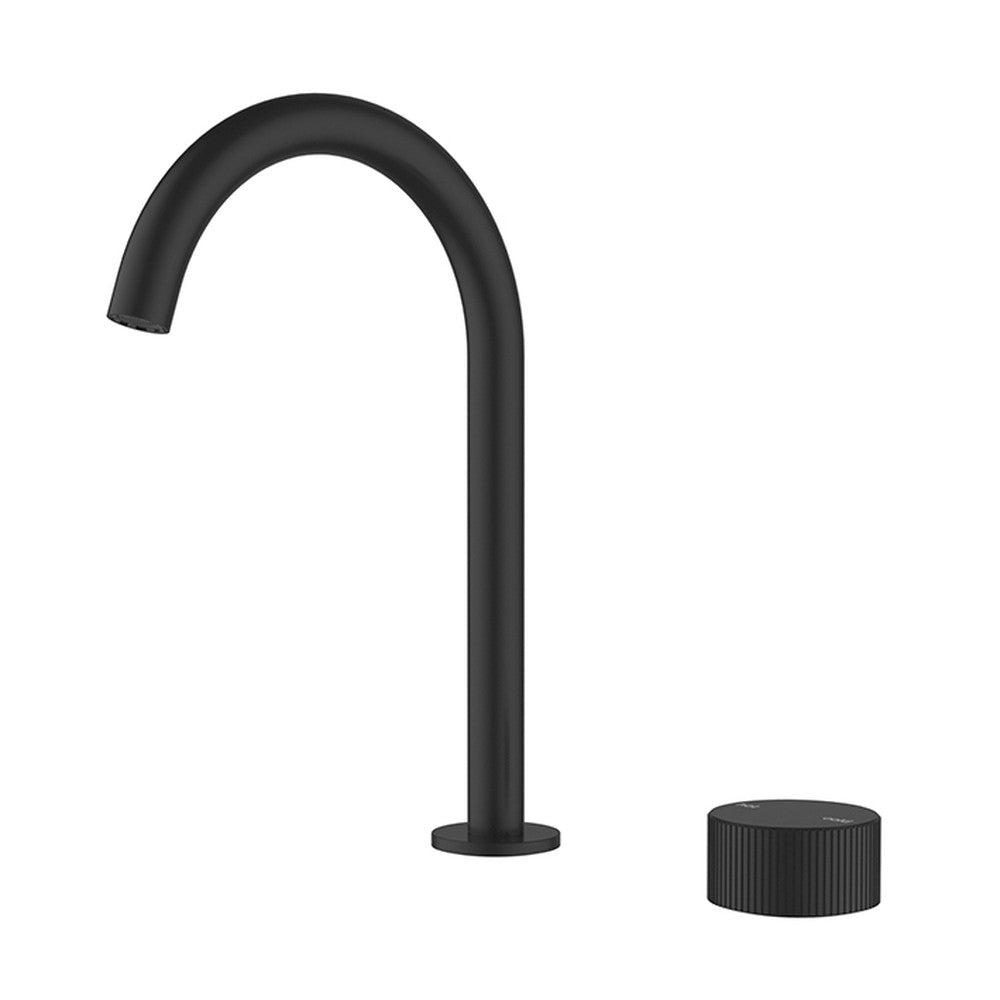 Soko Hop Basin Mixer Matt Black Matt Black