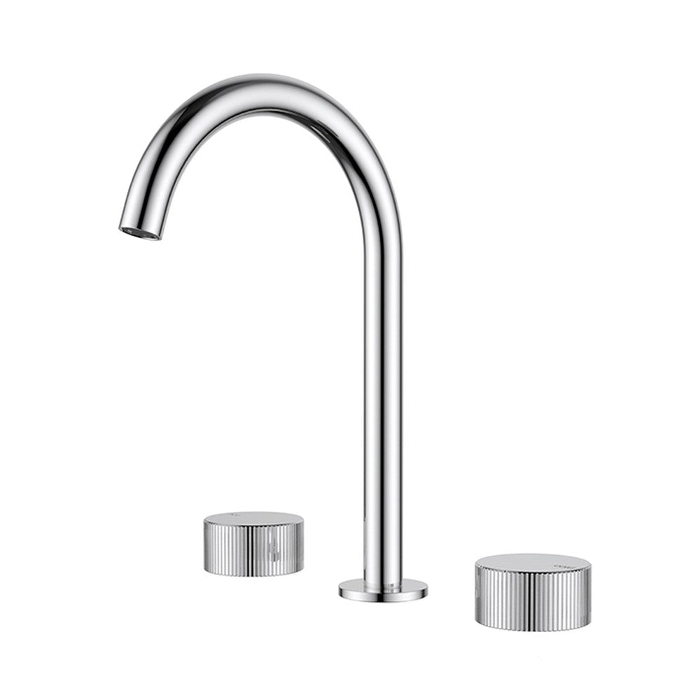 Soko 1/4 Turn C/D Basin Set Chrome Chrome