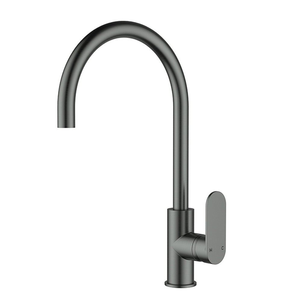 Sora SS Sink Mixer In Gun Metal Gun Metal