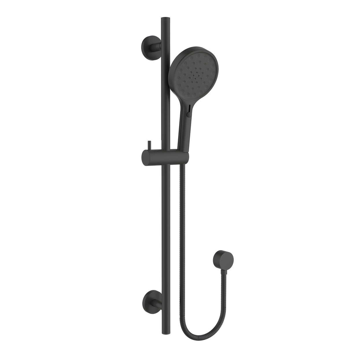 Sulu II Sliding Shower Set Matt Black Matt Black