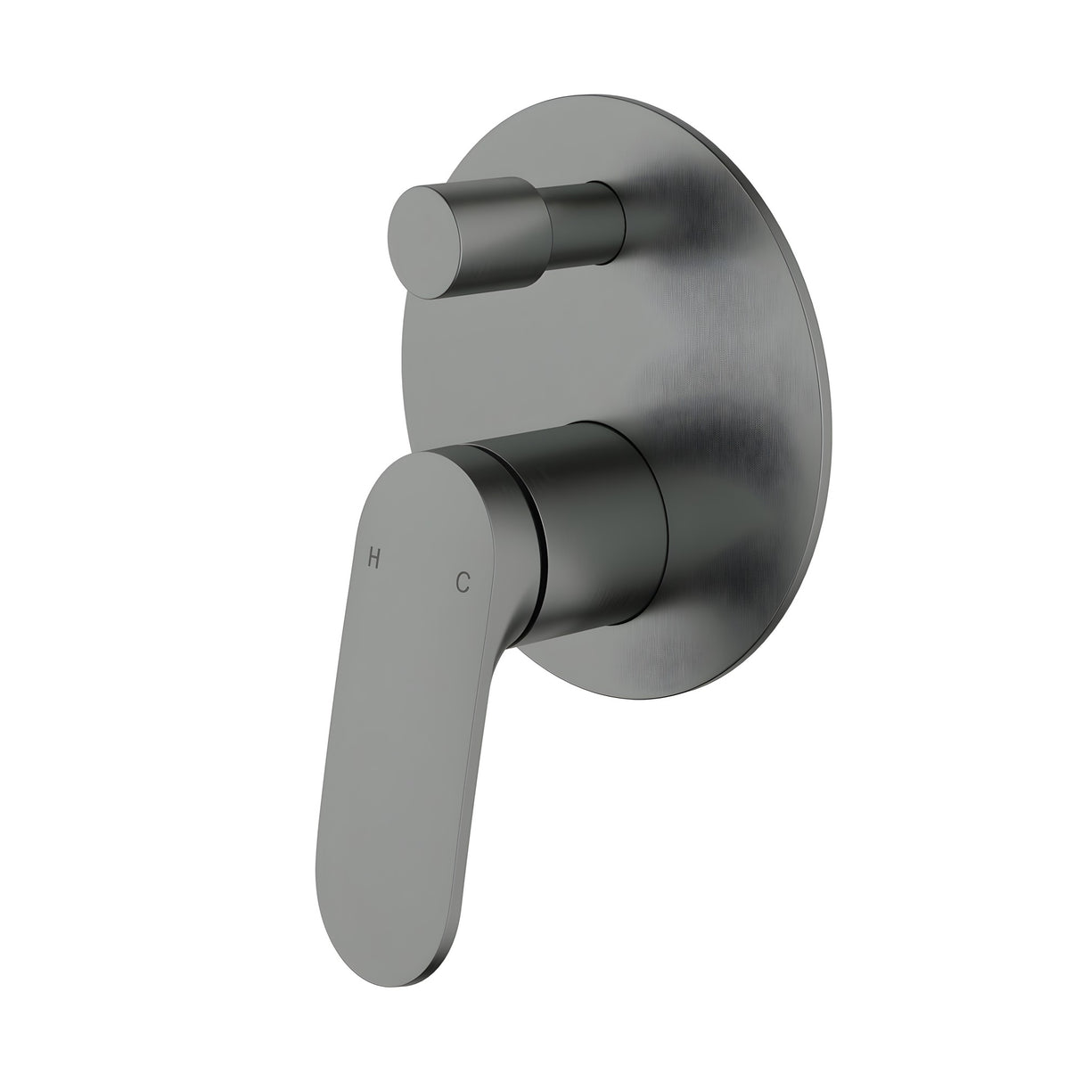 Sulu Ii Wall Diverter Mixer Trim Kits Gun Metal Gun Metal