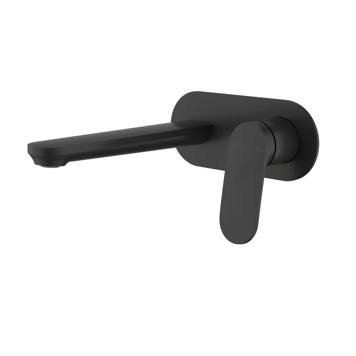 Sulu Ii Wall Basin Mixer Trim Kits Matt Black Matt Black