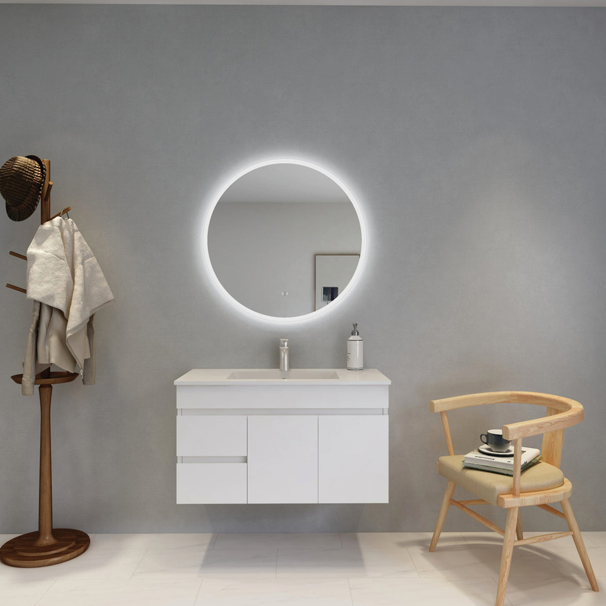 OR800BM-AC LED Backlit Mirror — detail 2