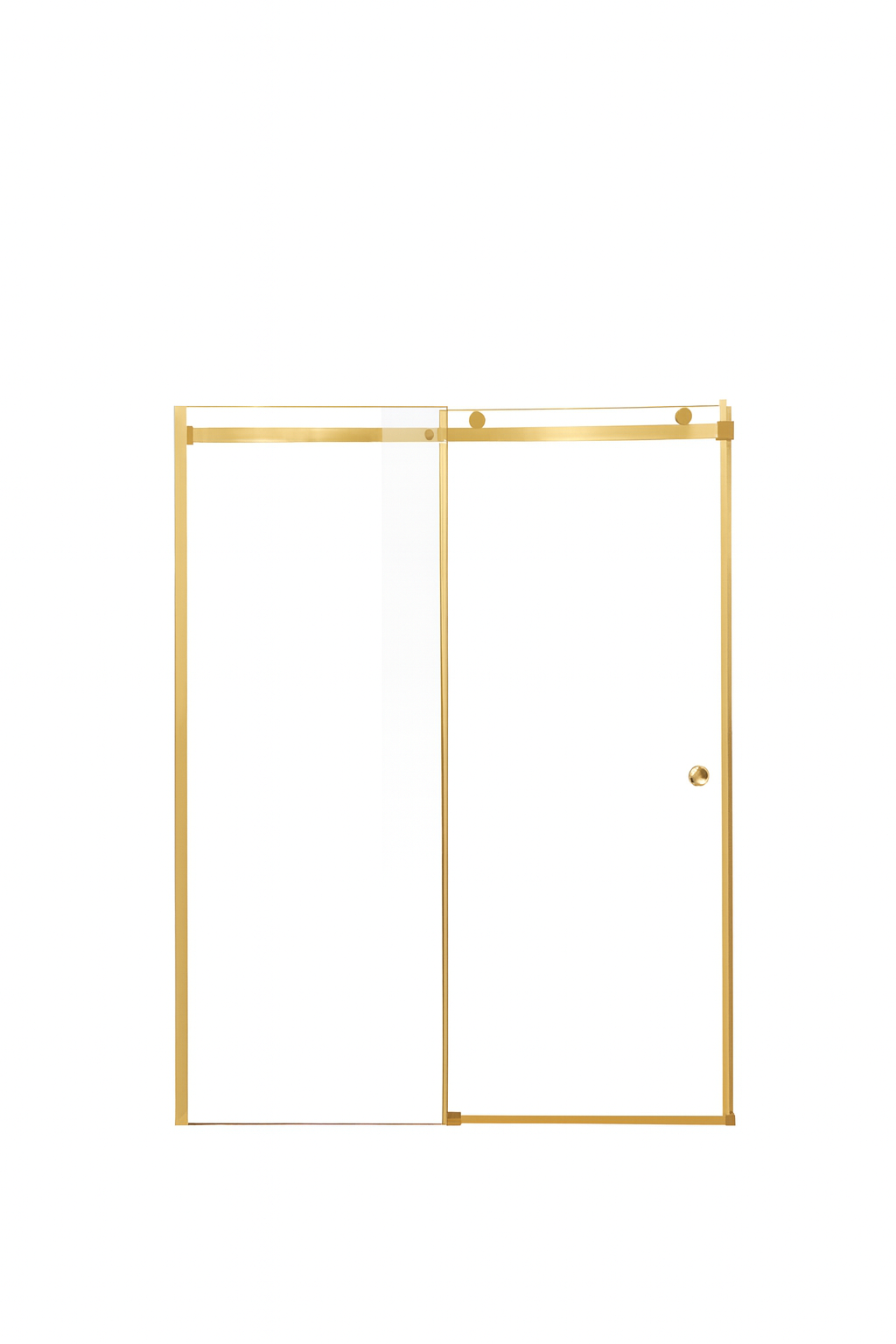 Package B - 900-1300mm Wide Frameless Double Sliding Shower Screen WTW-CH-900/1000/1200/1300 — detail 4