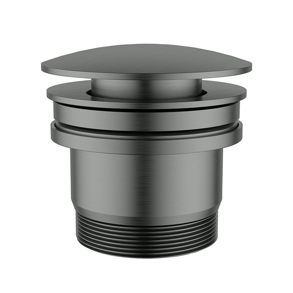 Pop-up Waste Basin Universal Gunmetal 40mm Gun Metal