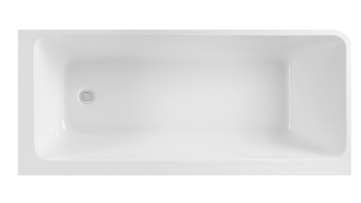 Avis Corner ACBT1700L/R Back to wall Bathtub — detail 3