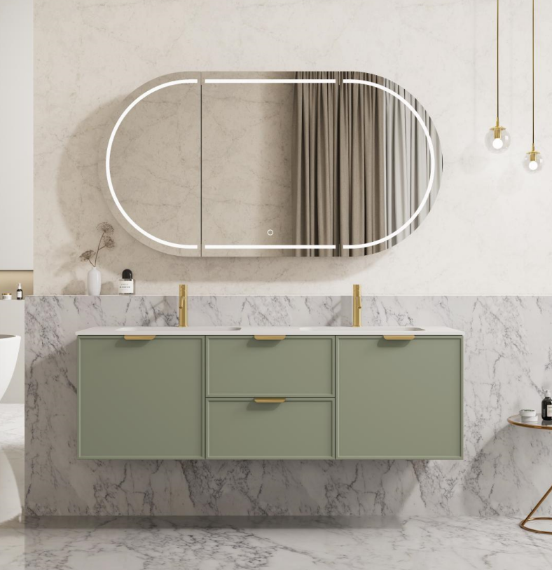 Miami Wall-Hung PVC Vanity CM1521W