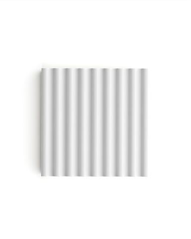 Bondi White Fluted Swatch