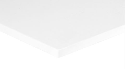 Vanity Top 1200x465x20 Pure White Top No Hole — detail 3