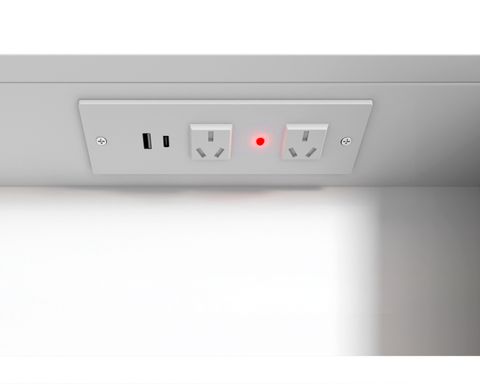 LED Newport 900(W)x750(H) White Shaving Cabinet - Premium Edition — detail 4
