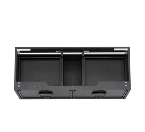 Laguna Mark II 1200mm Black Oak Wall Hung Cabinet Only — detail 7