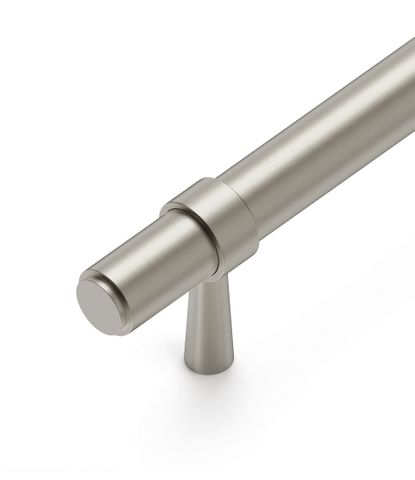 Astor - 240mm Brushed Nickel Handle (Premium Solid Brass Construction) — detail 2