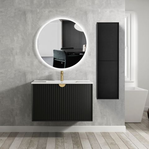 Marlo Tall Boy 350x300x1200 Matte Black — detail 3