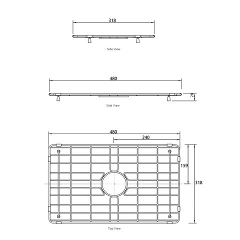 Stainless Steel Protective Grid for MC60455 — detail 2