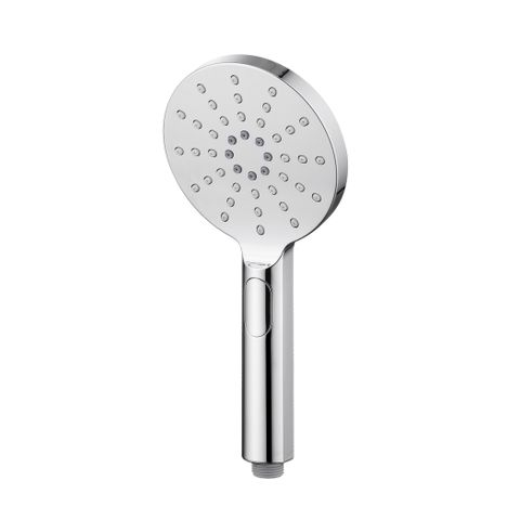 Pavia Twin Shower On Rail 250mm Shower Head Round Chrome — detail 3