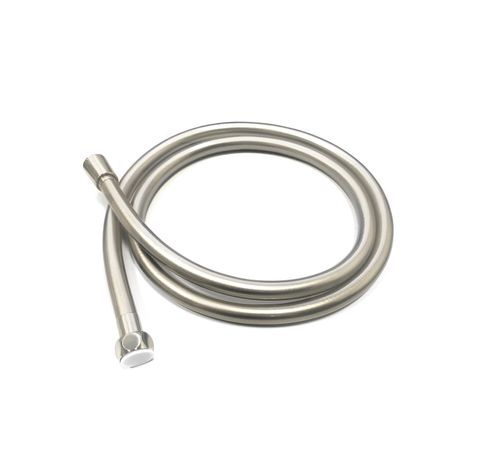 Pavia Compact Twin Shower with 200mm Round Head Brushed Nickel — detail 4