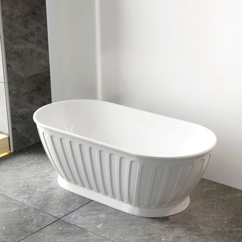 Attica Kensington 1500 Gloss White Bath — detail 3
