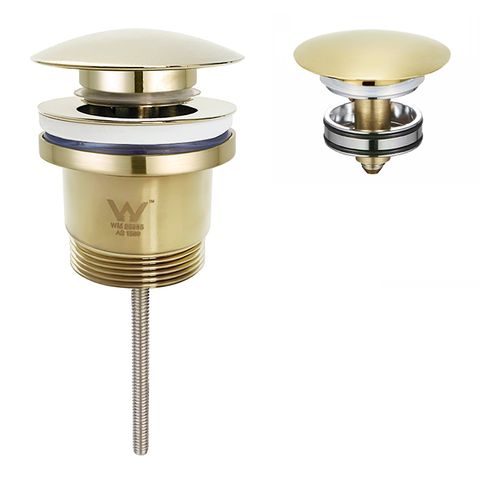 Universal Pop Up/Pullout Waste 32mm/40mm Brushed Gold — detail 2