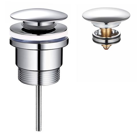 Universal Pop Up/Pullout Waste 32mm/40mm Chrome — detail 2