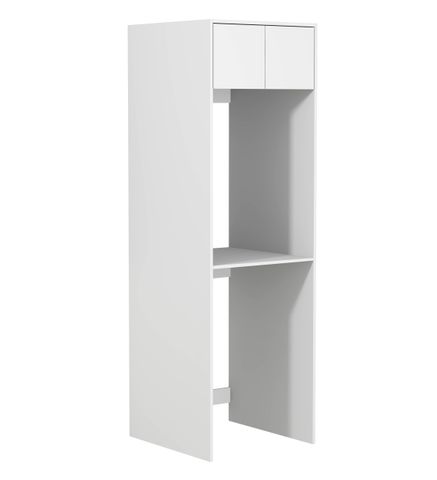 Hampshire Laundry 2100 White Tall Washing Machine Cabinet — detail 2