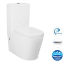 Alzano Rimless BTW Toilet Suite with Geberit cistern & Think Seat