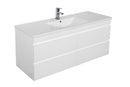 DM 1200 Wall Hung Vanity Gloss White 1200*460*550mm