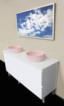 Artis 88 Above Counter Round Basin NTH Matte Pink Fine CeramicDimension: 355*355*120mm