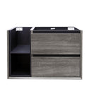 Amazon Grey Cabinet with Left Shelves 750x460