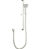 TARAN Shower Rail Brushed Nickel